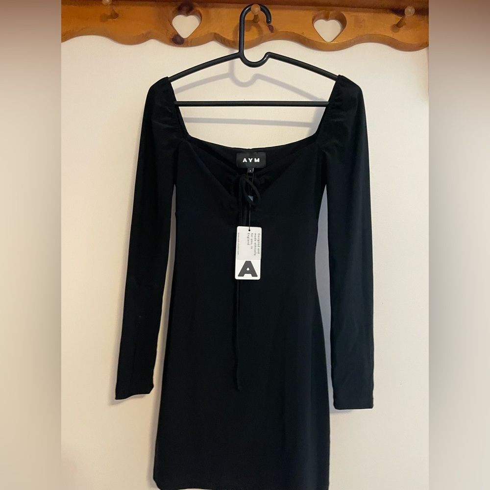 AYM Studio Mimi Mini Dress (Black)